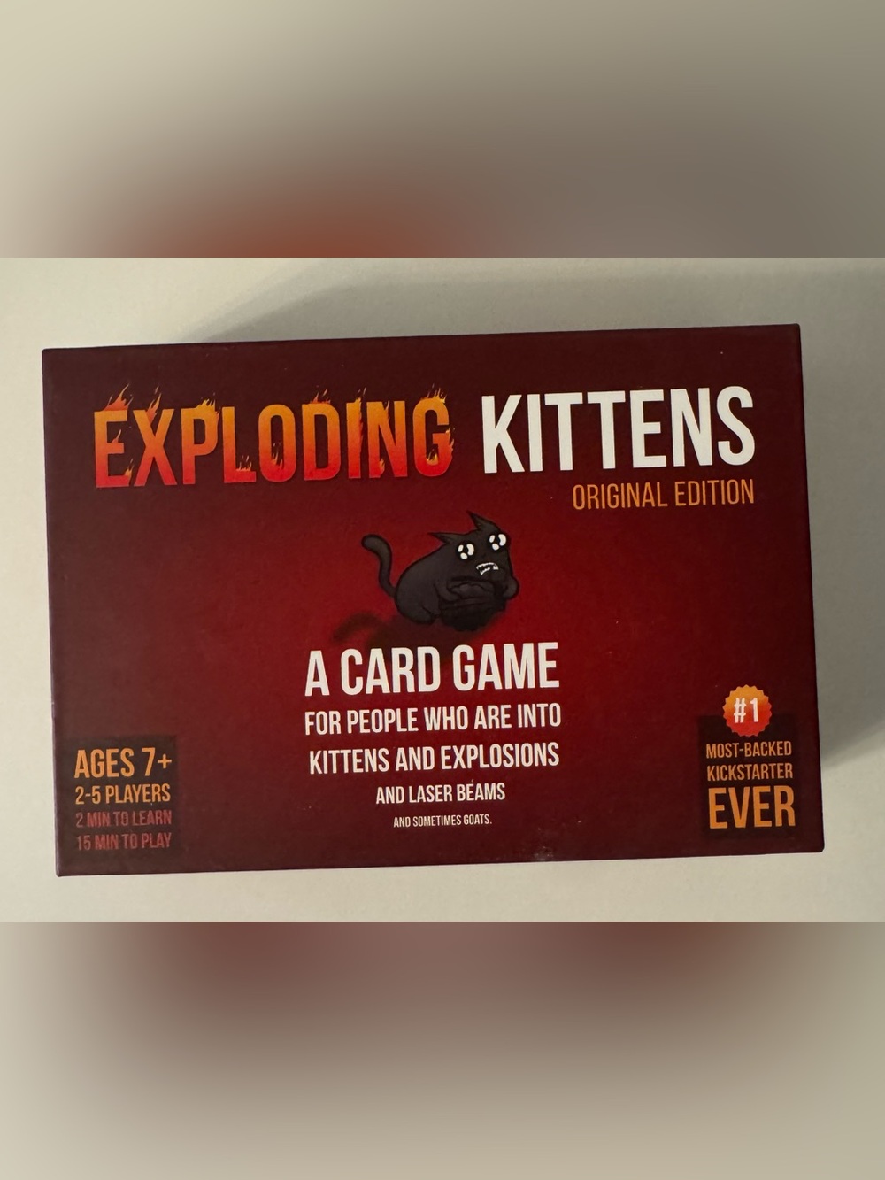 Exploding Kittens Original Card Game – NWOT